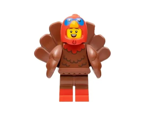 Turkey Costume, Series 23 (Minifigure Only without Stand and Accessories) Image