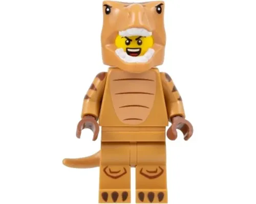 T-Rex Costume Fan, Series 24 (Minifigure Only without Stand and Accessories) Image