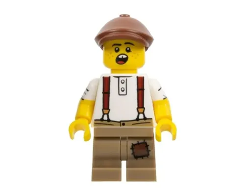 Newspaper Kid, Series 24 (Minifigure Only without Stand and Accessories) Image