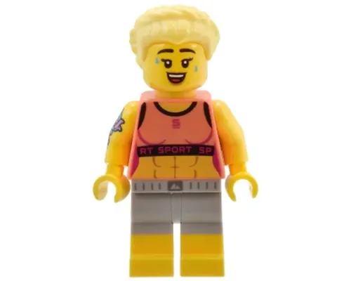 Fitness Instructor, Series 25 (Minifigure Only without Stand and Accessories) Image