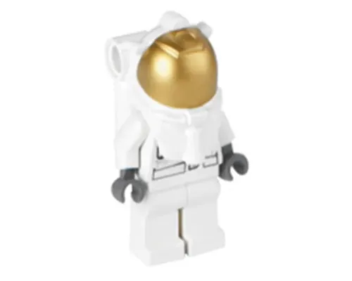 Spacesuit, White Legs, Blue Short Bill Cap, Eyelashes Image