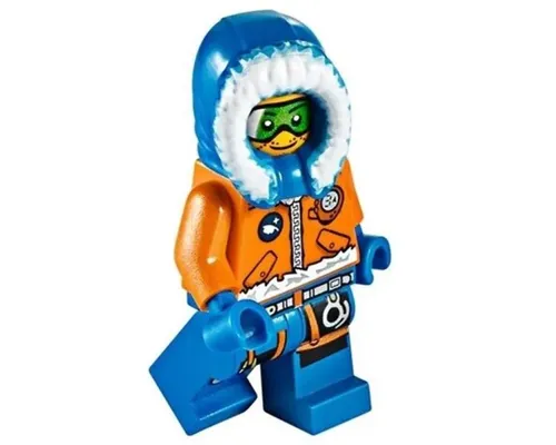 Arctic Explorer, Male with Green Goggles Image