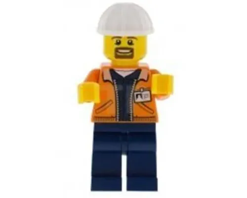 Miner - Equipment Operator with Beard Image