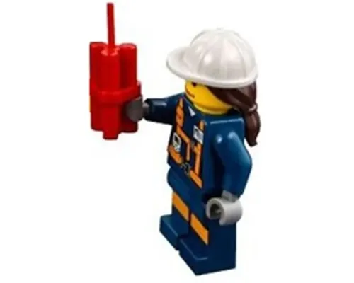 Miner - Female Explosives Engineer with Dual Sided Head Image