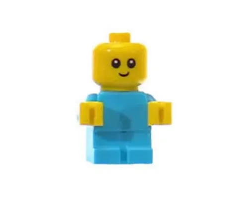 Baby - Medium Azure Body with Yellow Hands Image