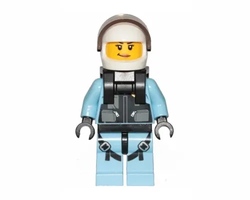 Sky Police - Jet Pilot, Female with Neck Bracket (for Jet Pack) Image