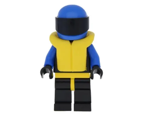 Extreme Team - Blue, Blue Helmet Plain, Life Jacket Image