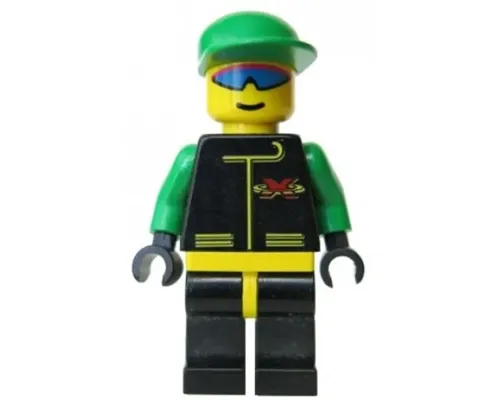 Extreme Team - Green, Black Legs with Yellow Hips, Green Cap Image