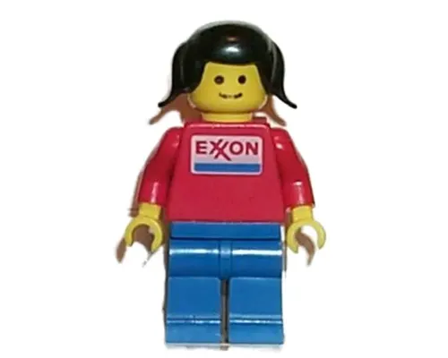 Exxon - Blue Legs, Black Pigtails Hair Image