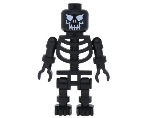 Skeleton, Black - Evil Skull, Floppy Arms Image