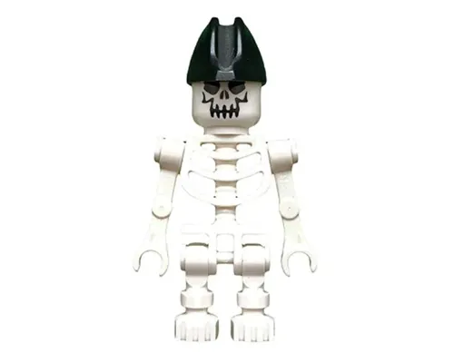 Skeleton - Evil Skull, Straight Mechanical Arms with Vertical Grip, Black Bicorne Hat Image