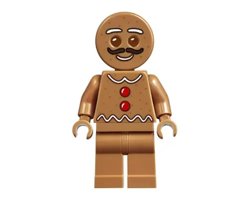 Gingerbread Man - Moustache Image