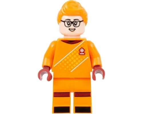 Soccer Goalie, Female, Orange Uniform, Light Nougat Skin, Orange Hair Image