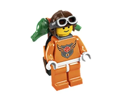 MBA Level Three Minifigure with Backpack Assembly Image