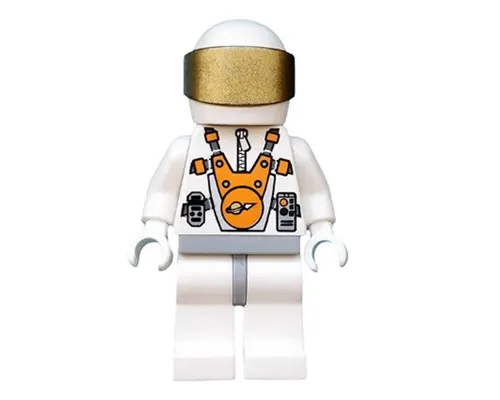 Mars Mission Astronaut with Helmet and Sunglasses, Smirk, and Headset Image