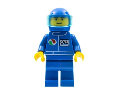 Octan - Blue Oil, Blue Legs, Blue Helmet, Trans-Light Blue Visor Image