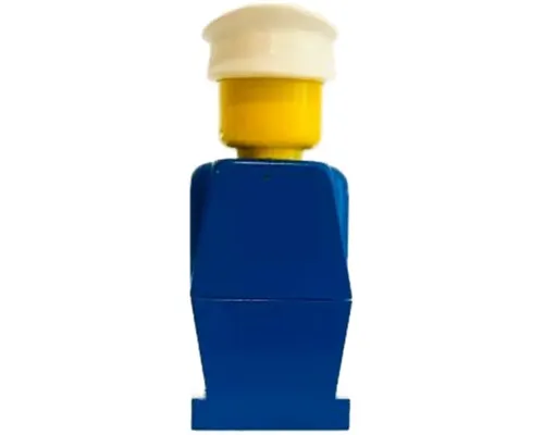 Legoland - Blue Torso, Blue Legs, White Hat Image