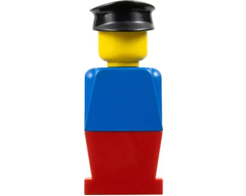 Legoland - Blue Torso, Red Legs, Black Hat Image