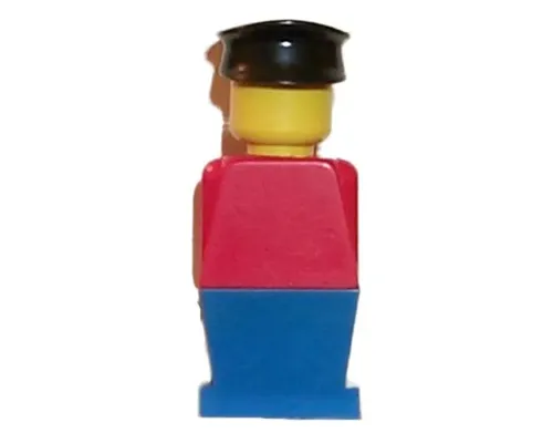 Legoland - Red Torso, Blue Legs, Black Hat Image