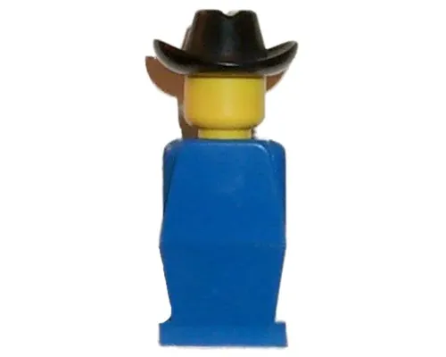 Legoland - Blue Torso, Blue Legs, Black Cowboy Hat Image