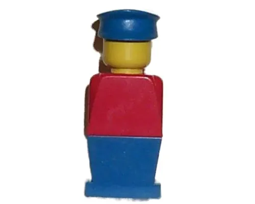 Legoland - Red Torso, Blue Legs, Blue Hat Image