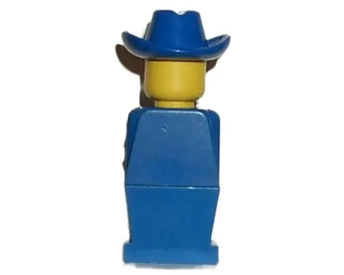 Legoland - Blue Torso, Blue Legs, Blue Cowboy Hat Image