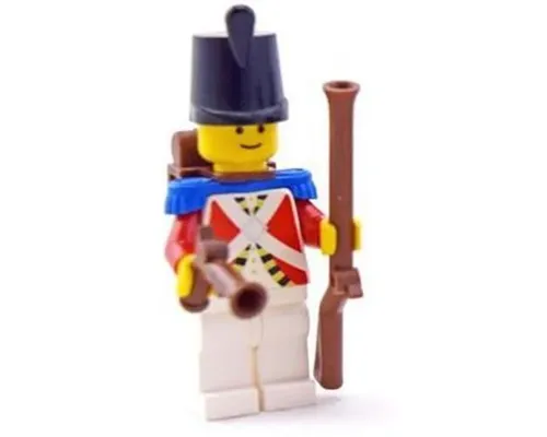 Imperial Guard with Blue Epaulettes and Brown Backpack Non-Opening Image