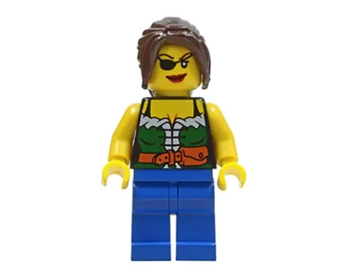 Pirate Female, Blue Legs Image