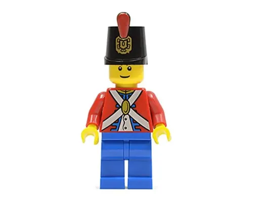 Imperial Soldier II - Shako Hat Printed, Blue Legs, Male (Undetermined Eyebrows) Image