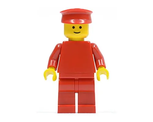 Plain Red Torso with Red Arms, Red Legs, Red Hat Image