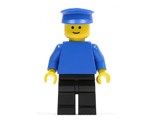 Plain Blue Torso with Blue Arms, Black Legs, Blue Hat Image