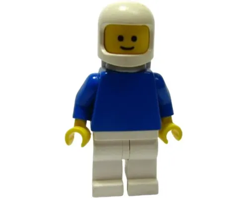 Plain Blue Torso with Blue Arms, White Legs, White Classic Helmet, Air Tanks Image