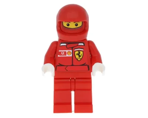 F1 Ferrari Pit Crew Member - with Vodafone Shell Torso Stickers Image