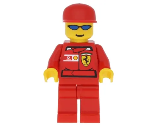 F1 Ferrari Truck Driver - with Torso Stickers Image