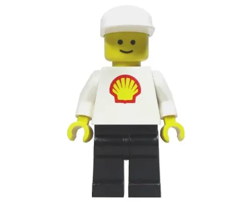 Shell - Classic - Black Legs, White Cap Image