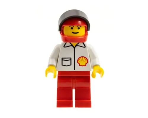 Shell - Jacket, Red Legs, Red Helmet, Black Visor Image