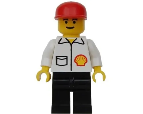 Shell - Jacket, Black Legs, Red Cap, Eyebrows Image