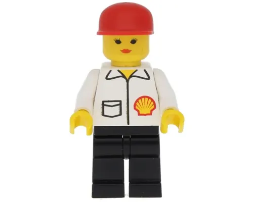 Shell - Jacket, Black Legs, Red Cap, Female Image