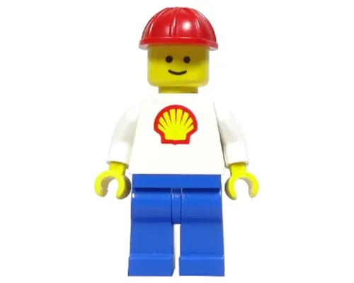 Shell - Classic - Blue Legs, Red Construction Helmet Image