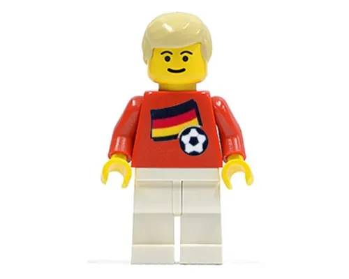 Soccer Player - Belgian Player 2, Belgian Flag Torso Sticker on Front, Black Number Sticker on Back (specify number in listing) Image