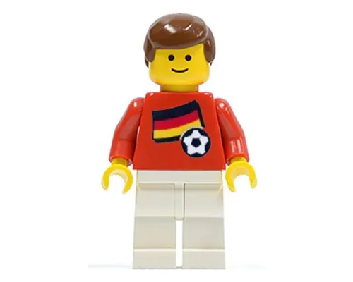 Soccer Player - Belgian Player 4, Belgian Flag Torso Sticker on Front, Black Number Sticker on Back (specify number in listing) Image