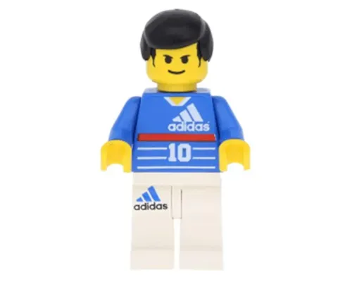 Soccer Player - Adidas Number 10 with ZIDANE on Back Image