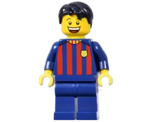 Soccer Fan - FC Barcelona, Male, Dark Blue Legs Image