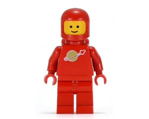 Classic Space - Red with Air Tanks and Motorcycle (Standard) Helmet (Reissue) Image