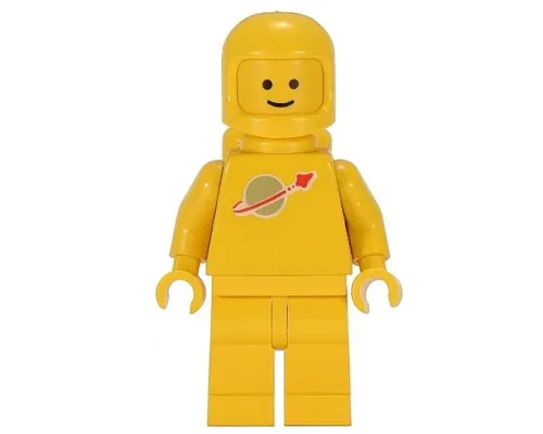 Classic Space - Yellow with Air Tanks and Motorcycle (Standard) Helmet (Reissue) Image