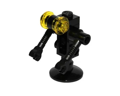 Futuron Droid, Black with Trans-Yellow Eyes Image