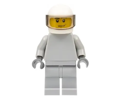 Star Justice Astronaut 1 - without Torso Sticker, Smirk and Stubble Beard Image