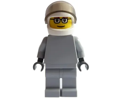 Star Justice Astronaut 2 - without Torso Sticker (glasses) Image