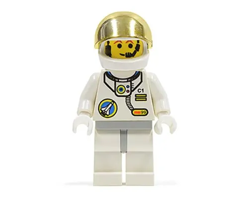 Space Port - Astronaut C1, White Legs with Light Gray Hips Image