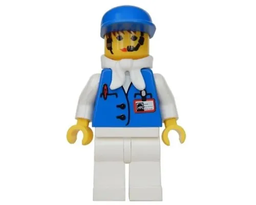 Assistant Female with White Bandana, Blue Cap Image